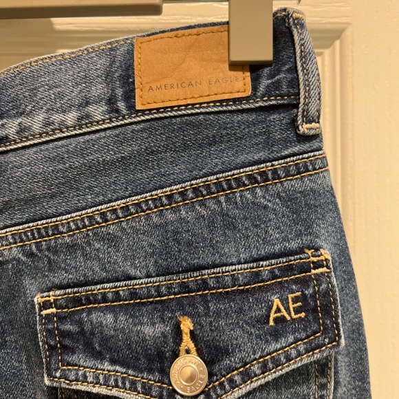 American eagle low rise mini jean skirt - Picture 4 of 5